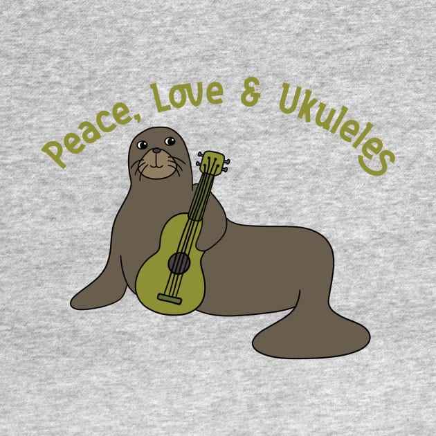 Peace, Love and Ukuleles by Alissa Carin